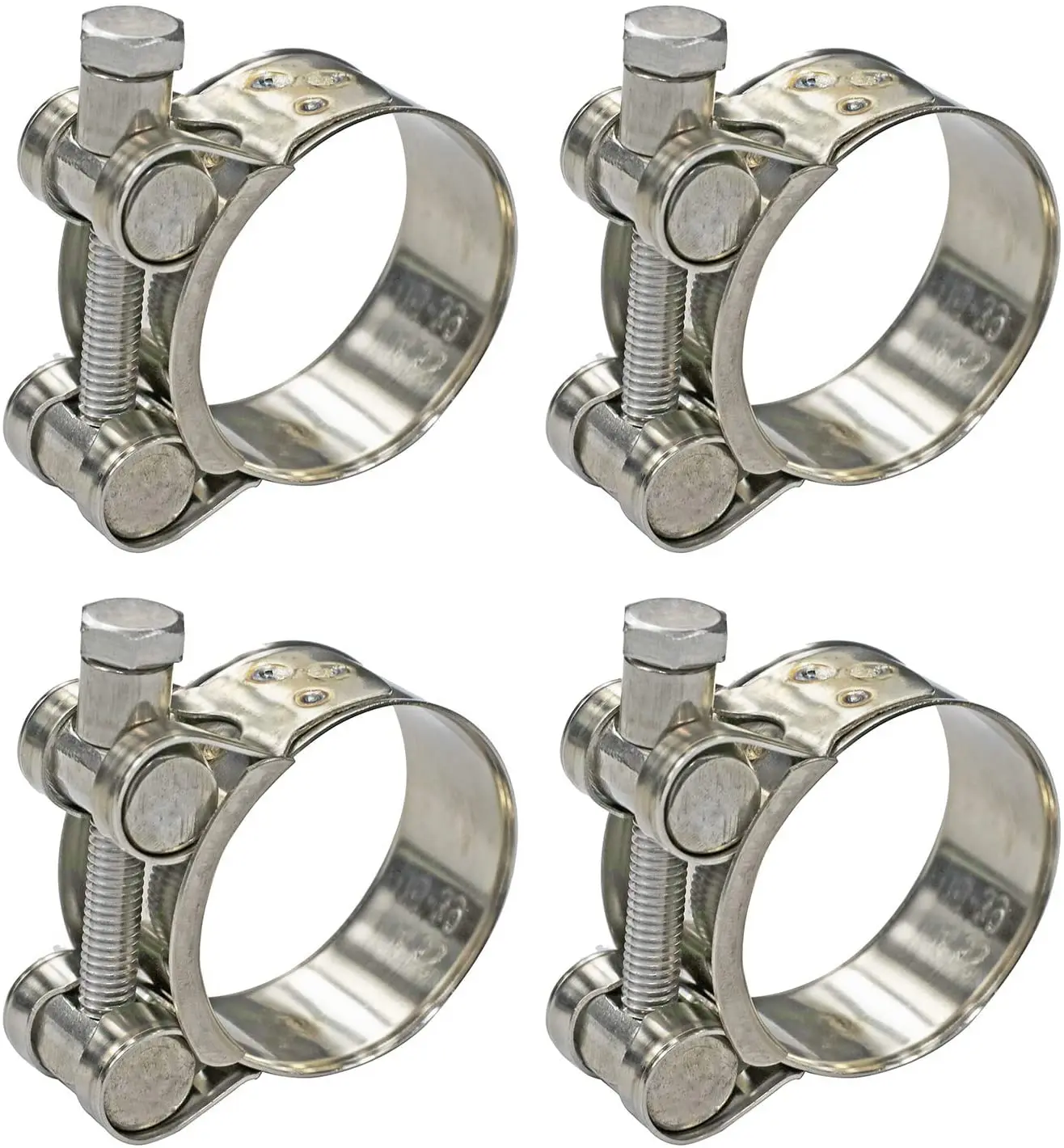 43 мм мотоциклетные выхлопные Гидравлические трубные зажимы из нержавеющей стали