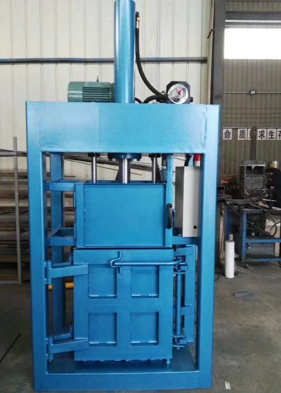 Leading product cotton yarn press baler machine/waste cotton baler/cotton fiber compactor baler machine