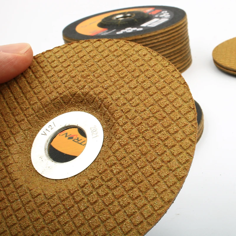 60# 4 inch 100mm 103mm cheap price used for grinding white fused alumina WFA flexible grinding wheel