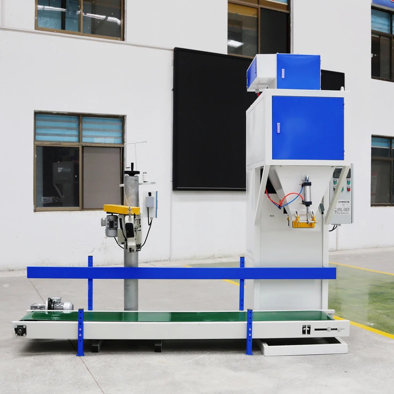 Automatic sealing feed pellet machine corn feed fertilizer quantitative weighing packaging scale
