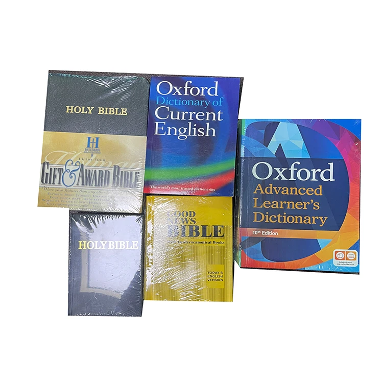 High Quality 28grams Custom OEM Design Hardcover Holy Bible PU Leather Cover Bible printing