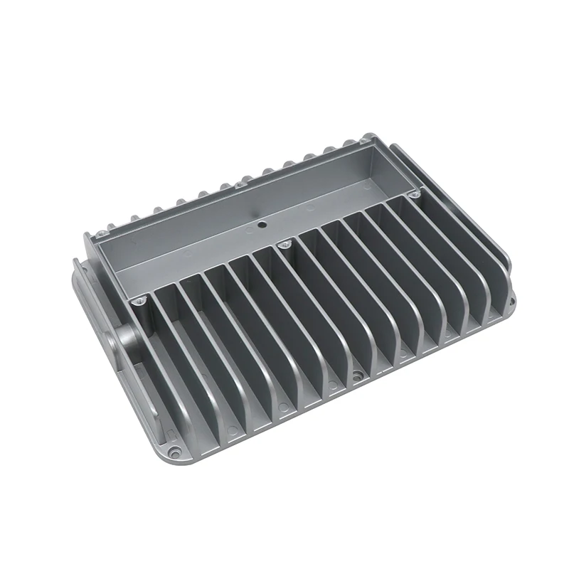 ADC12 Aluminium powder coating  Die Casting Parts Led Flood Radiator housing