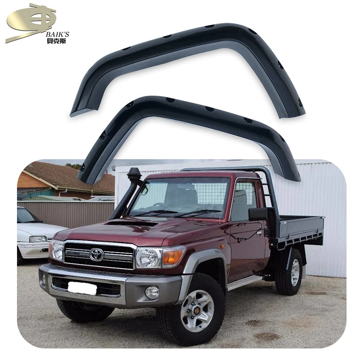 MoSun фабрика крыла вспышки для LAND CRUISER LC79 Одиночная кабина 4x4 Автомобильная колесная арка FJ79 захвата внешняя часть аксессуары