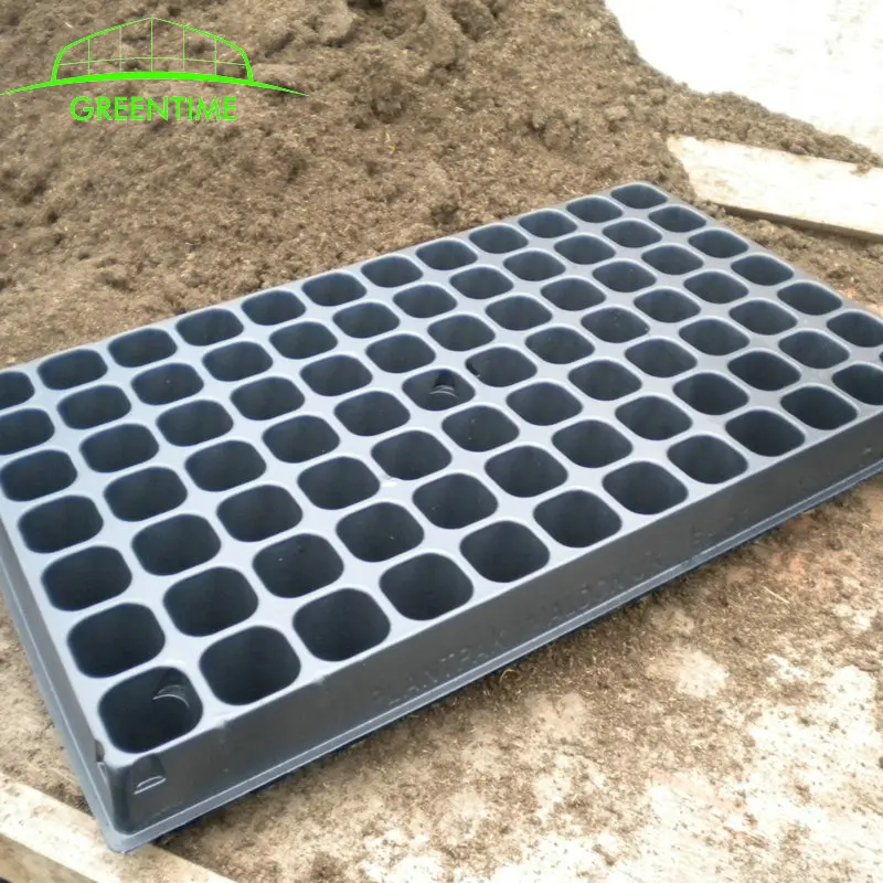 200 cells plastic  Plug seedlings pot dish for vegetable and flower in greenhouse