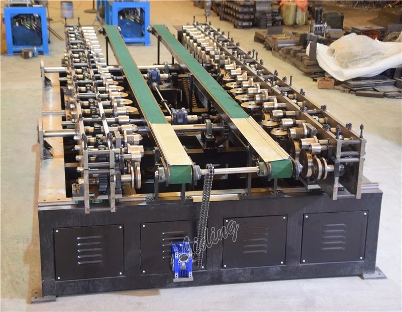 Professional automotive tdc gdf flange making air ducts manufacturching machine with high quality