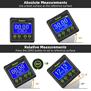 Huepar AG03 Digital mini level Angle gauge tool