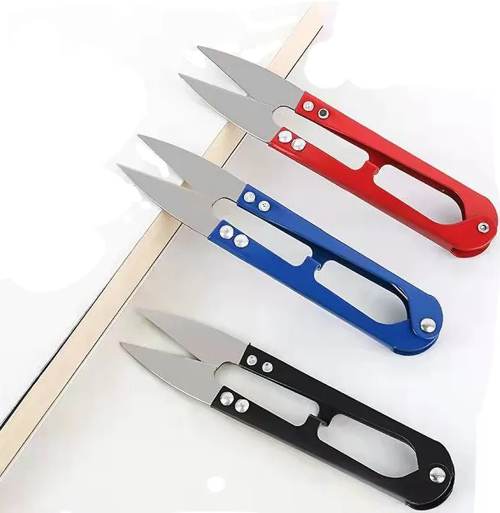 Delicate Embroidery Thrum Yarn Fishing Thread Beading Cutter U Sewing Scissors Clippers Yarn Scissors