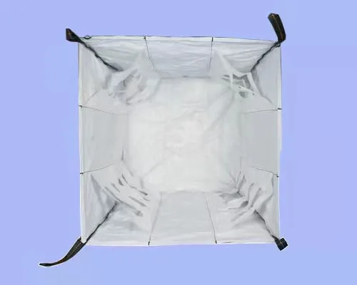 
chinese supplier single stevedroe straps plastic cover silo fibc big bag packing for the construction rubbish 