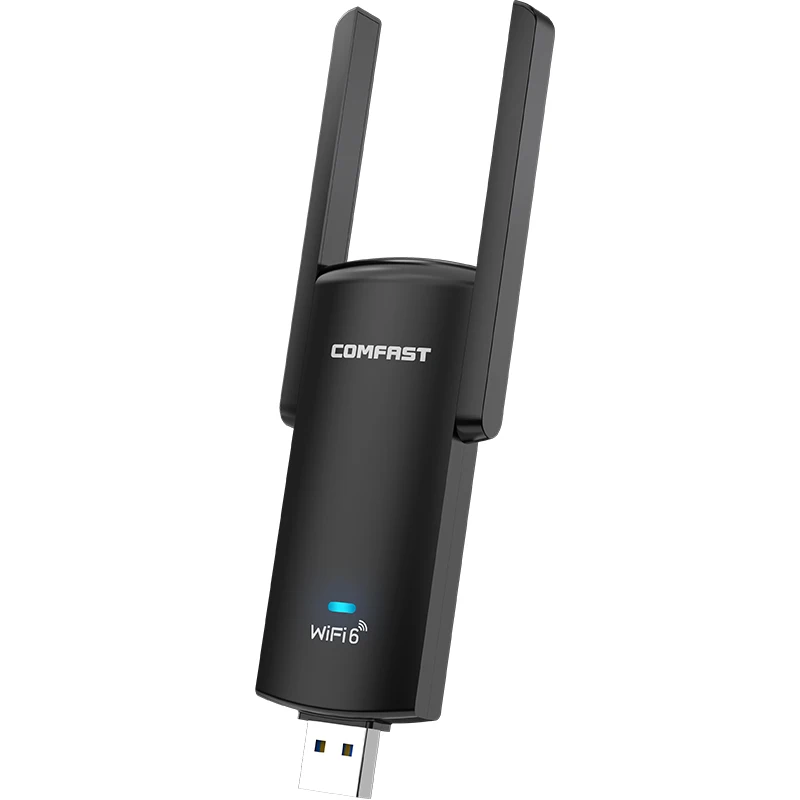 Comfast CF-953AX Новое поступление сетевой драйвер Wi-Fi адаптер 1800 Мбит/с 802.11ax USB модем Wifi6 MT7921 беспроводной