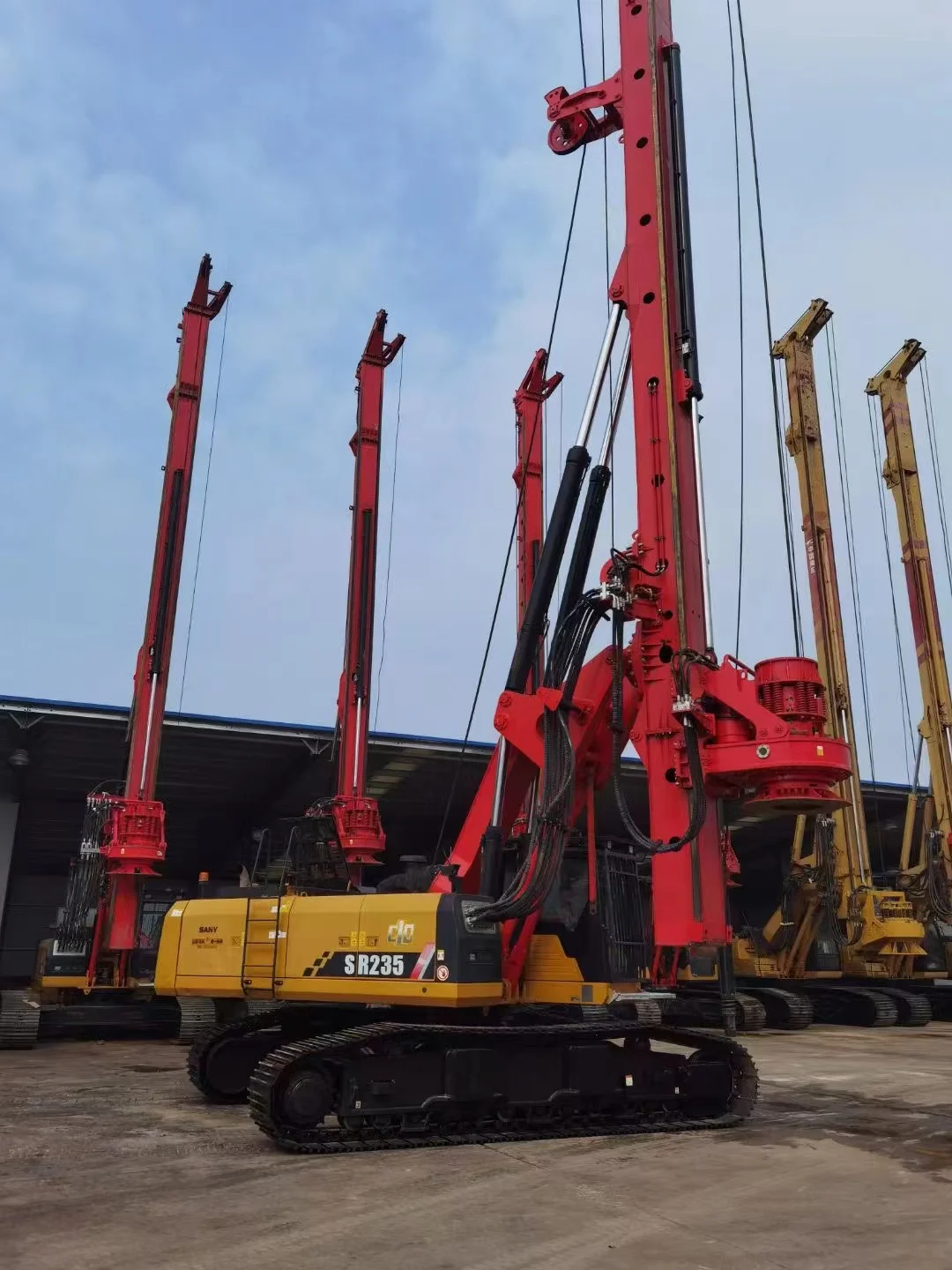 Used bored piling rig