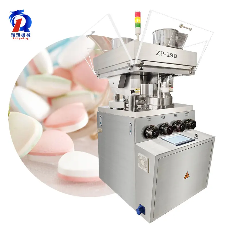 Large 24mm Diameter Tablet Presser Industrial Pill Press Machine ,Rotary Tablet Press Machinery