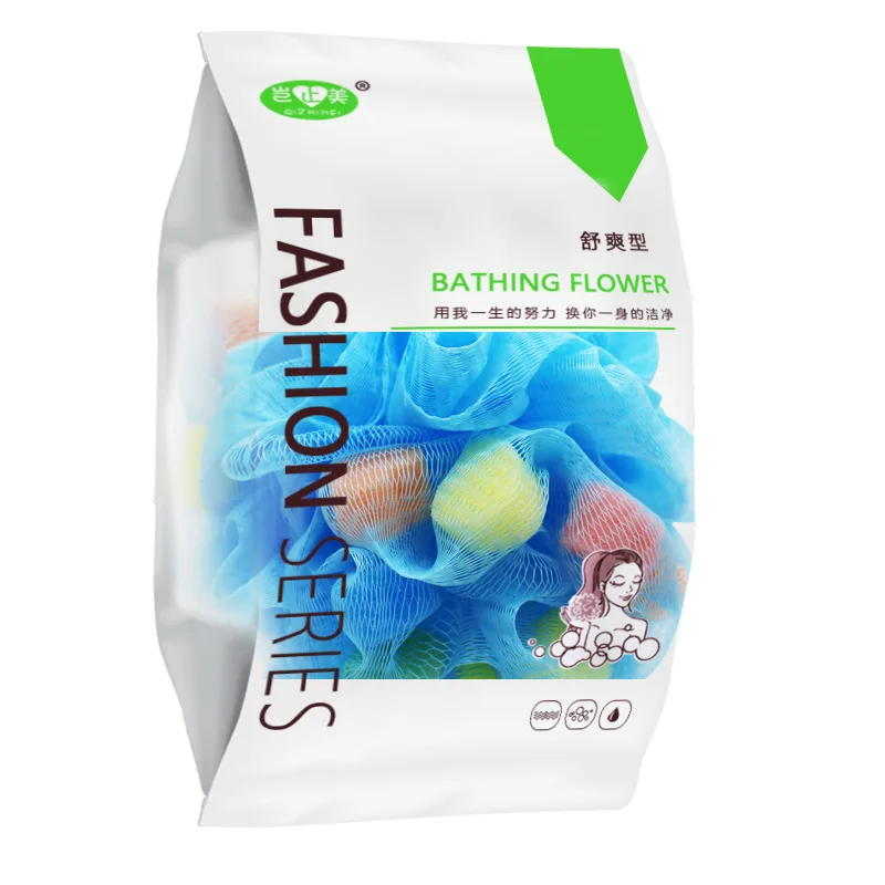 
BONNO Bath Sponge Shower Puff Extra-Dense Exfloating Shower Ball for Body 