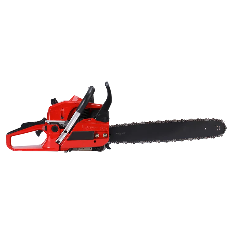 CS5800 Professional 58cc Gasoline Chainsaw 2 Stroke Engine Powered Wood Cutter 20in Guide Bar Industrial Grade