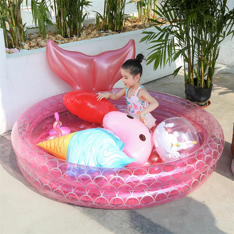 factory wholesale cheap price kids kids swimming pool inflatable foldable water play pool for children