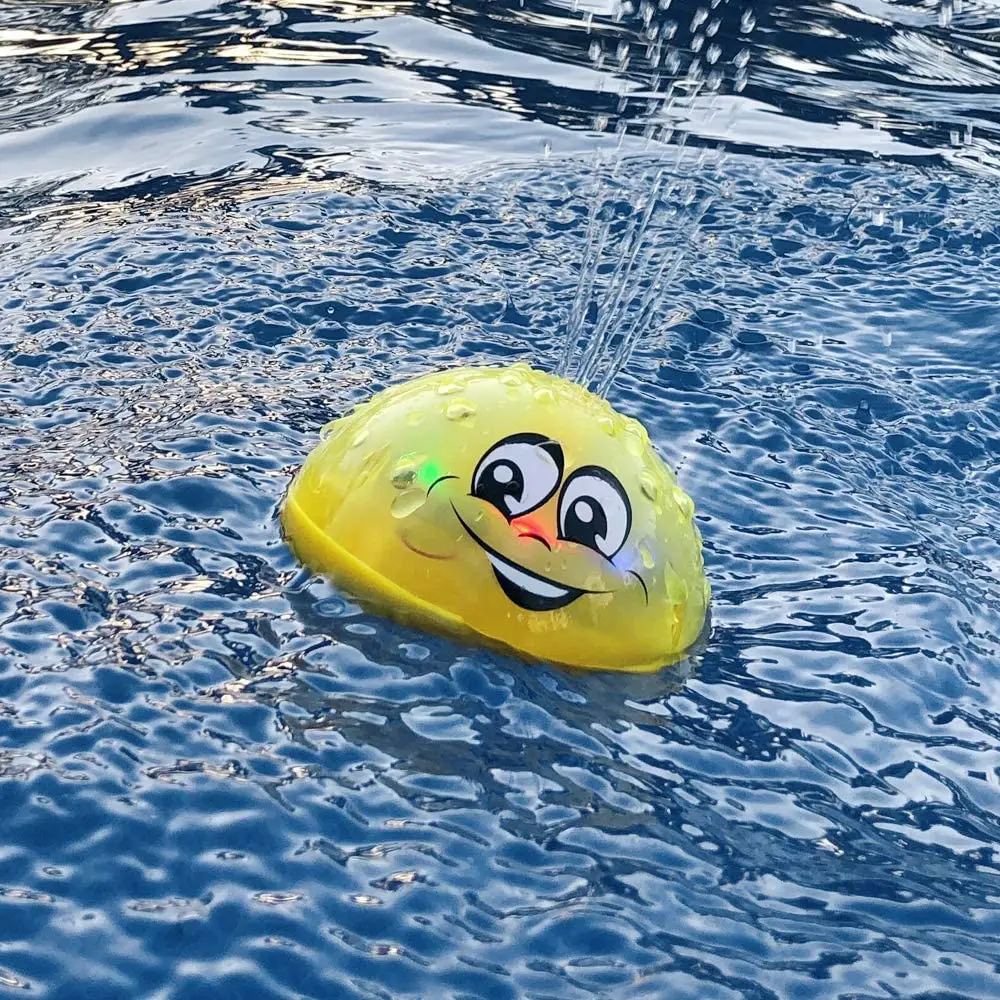  Авто индукционный спрей для воды игрушка со светодиодной подсветкой светит разбрызгиватель фонтан детская Ванна брызги Детские Игрушки