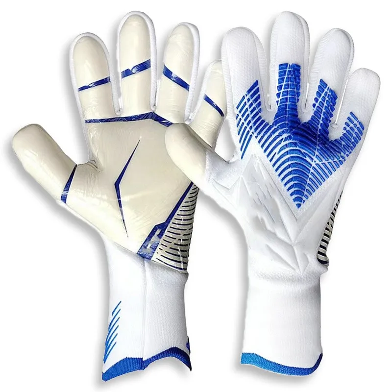 Wholesale Professional Customized Logo Anti Slip All Latex Soccer Football Goalkeeper Gloves