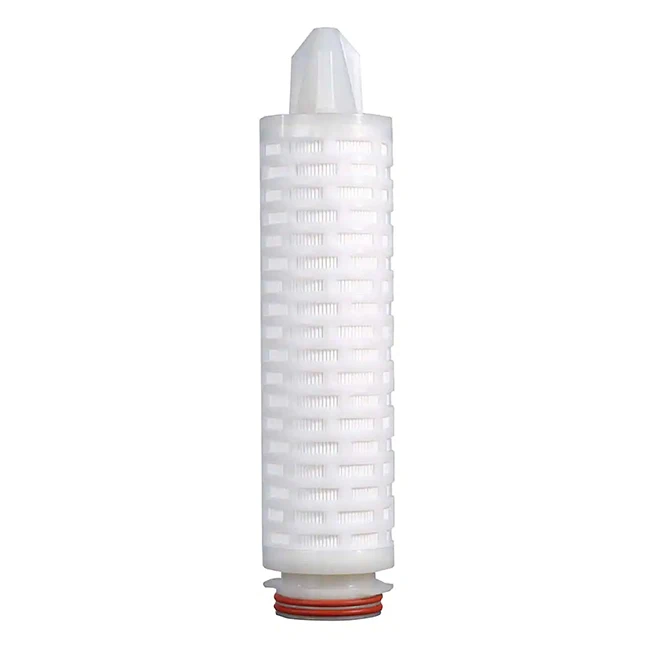 Absolute Rating 0.1 0.22 0.45 micron  Pleated Asymmetric PES Membrane Microporous Filter Cartridge For Bottled Water Filtration