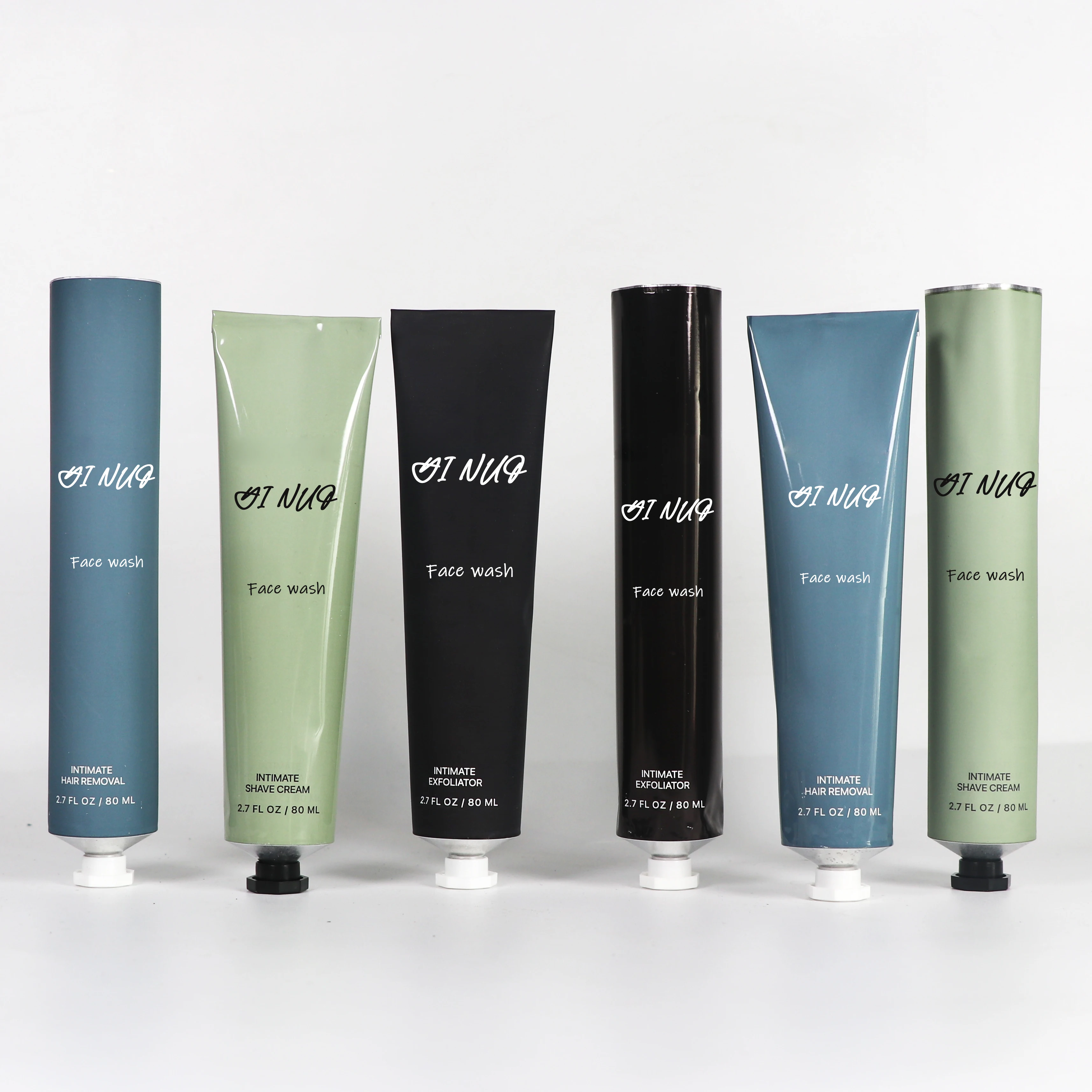 Custom Logo 30ml 50ml 100ml 150ml 200ml Skin Care Handcream Cream Cosmetic Aluminum Tube Eco Friendly Tube