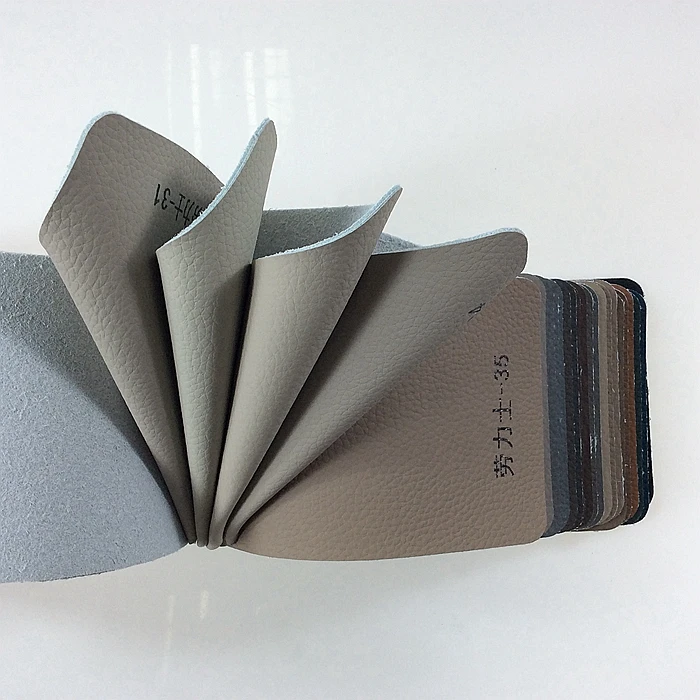 genuine leather powder backing flocking bonded pu leather supplier, black leather for couch, designs sofa rexine