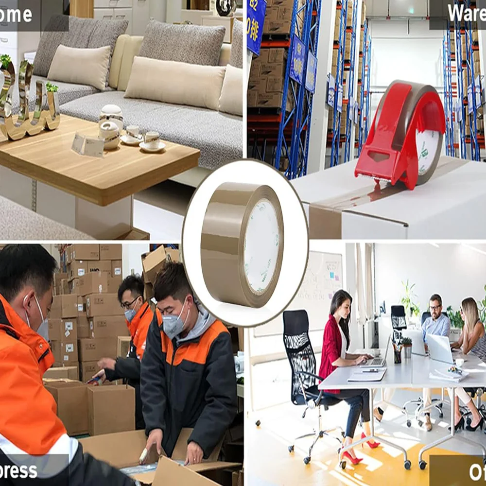 BOPP Customized Packing Tape Manufacturer Price BOPP Packaging Tape Box Parcel Carton Sealing Clear OPP Packing Tape