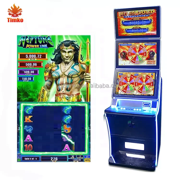 Hot skill game  43 or 32 inch LCD Online Cabinet Game Fire Link Board Video Reel game Machines