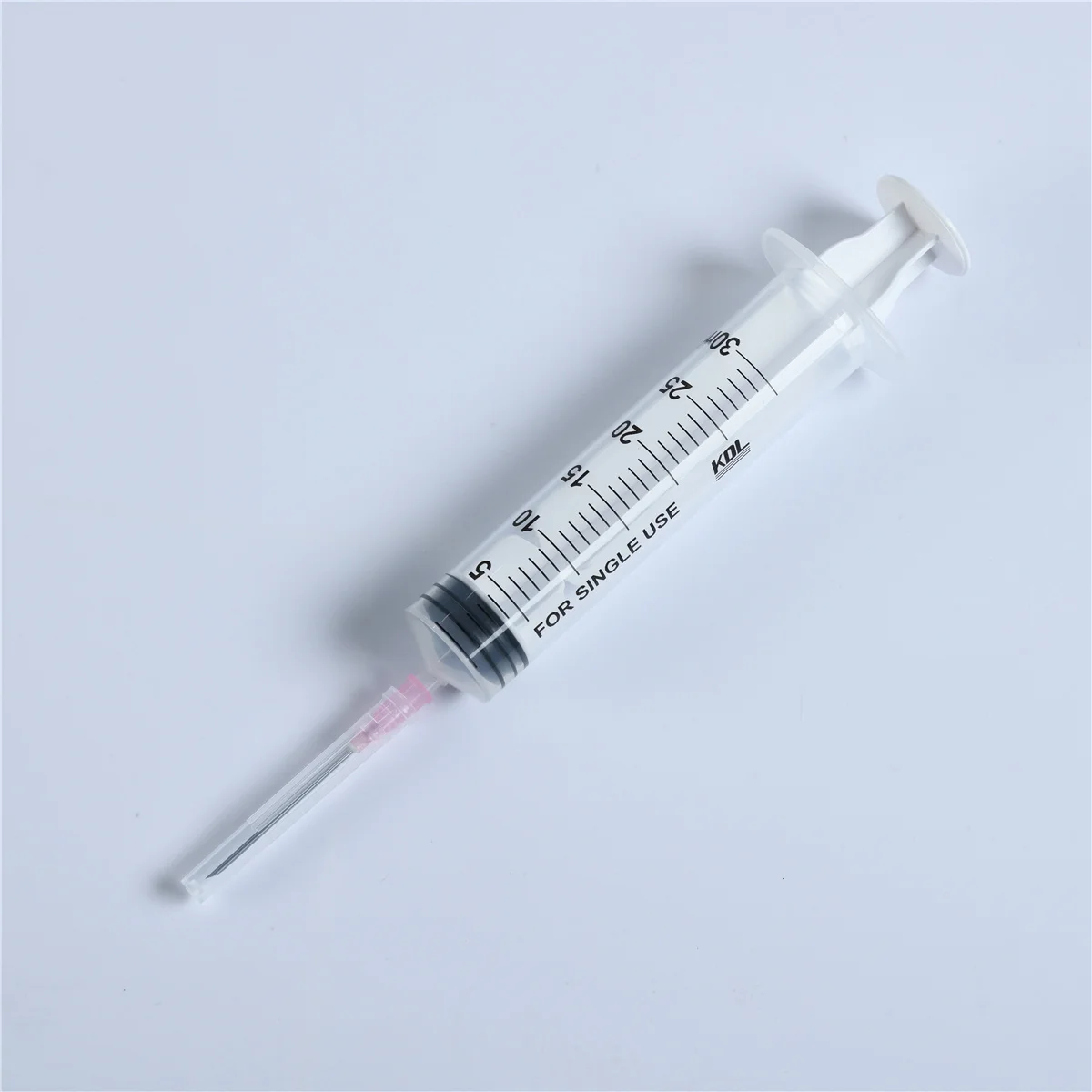 Медицинское шприцевое масло инжектора/Медицинская пробка Rupper GB 15810 Luer Slip одноразовая EOS Pp/ss304/медицинский силикон с иглой 30 мл