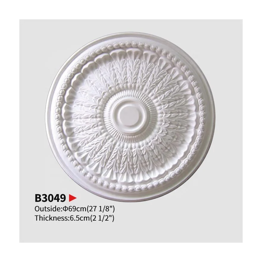 AUUAN Elegant And Atmospheric Interior Decoration Waterproof Ceiling Design PU  Ceiling For House