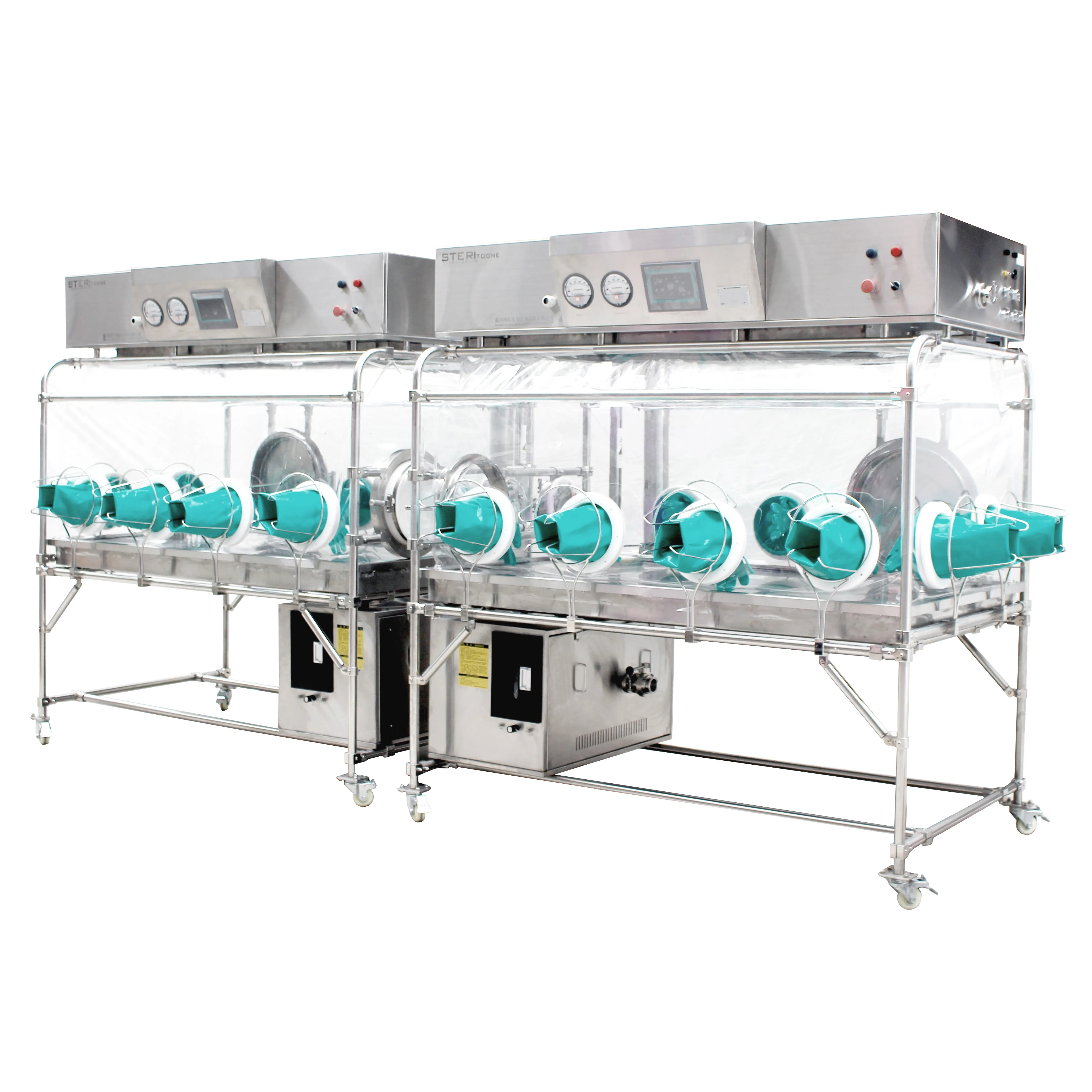 
TOONE Aseptic Isolator Sterility Test containment System With PVC Soft Chamber sterile Isolator 