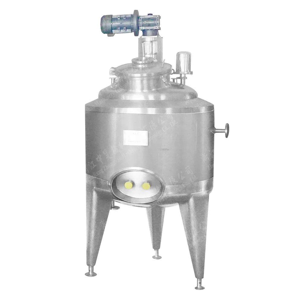 stainless steel industrial crystallizer with precise temperature control for chemical reaction
