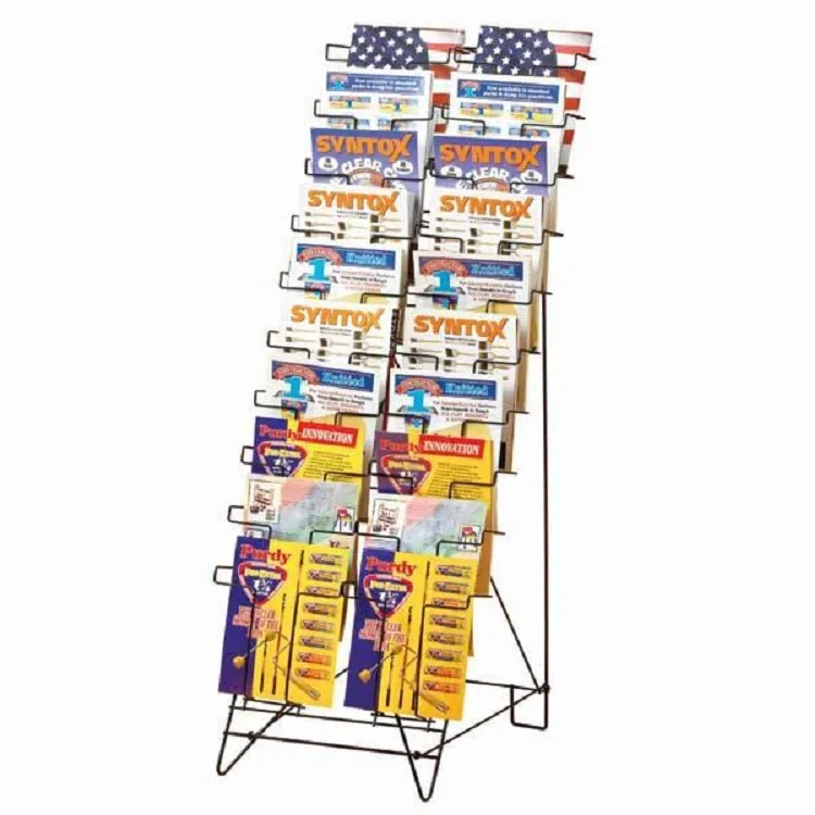 Customize Basket Retail books Display stand Supermarket Shelving Metal Book Stand Kids Shelf
