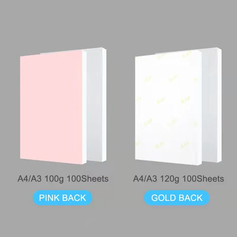 120gsm Fast Dry A3 A4 Size Sublimation Paper Heat Transfer Paper for tumbler Mug Cotton Printing Sublimation