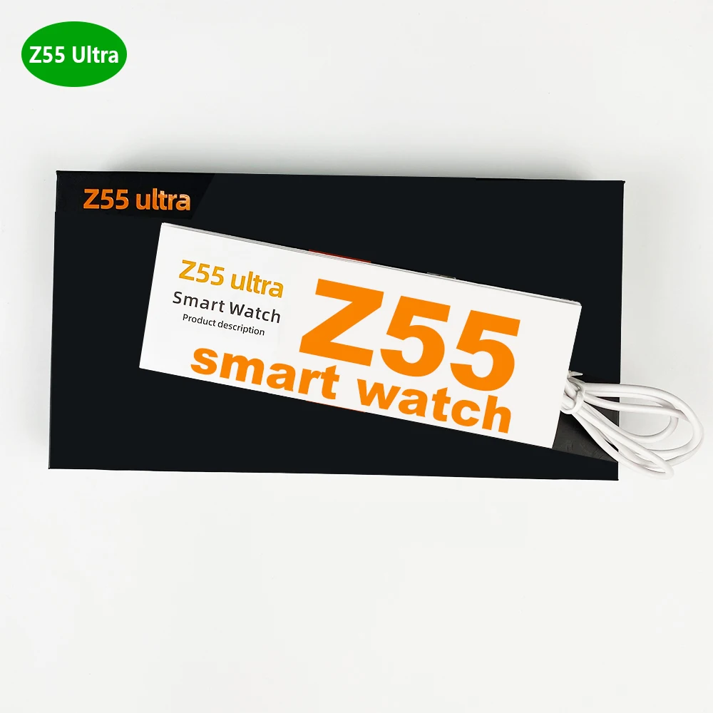 2022 Z55 ultra 2.05 Inch Screen Series 8 S8 IWO Smartwatch reloj Inteligente Smart Watch with Rotating Dual Buttons