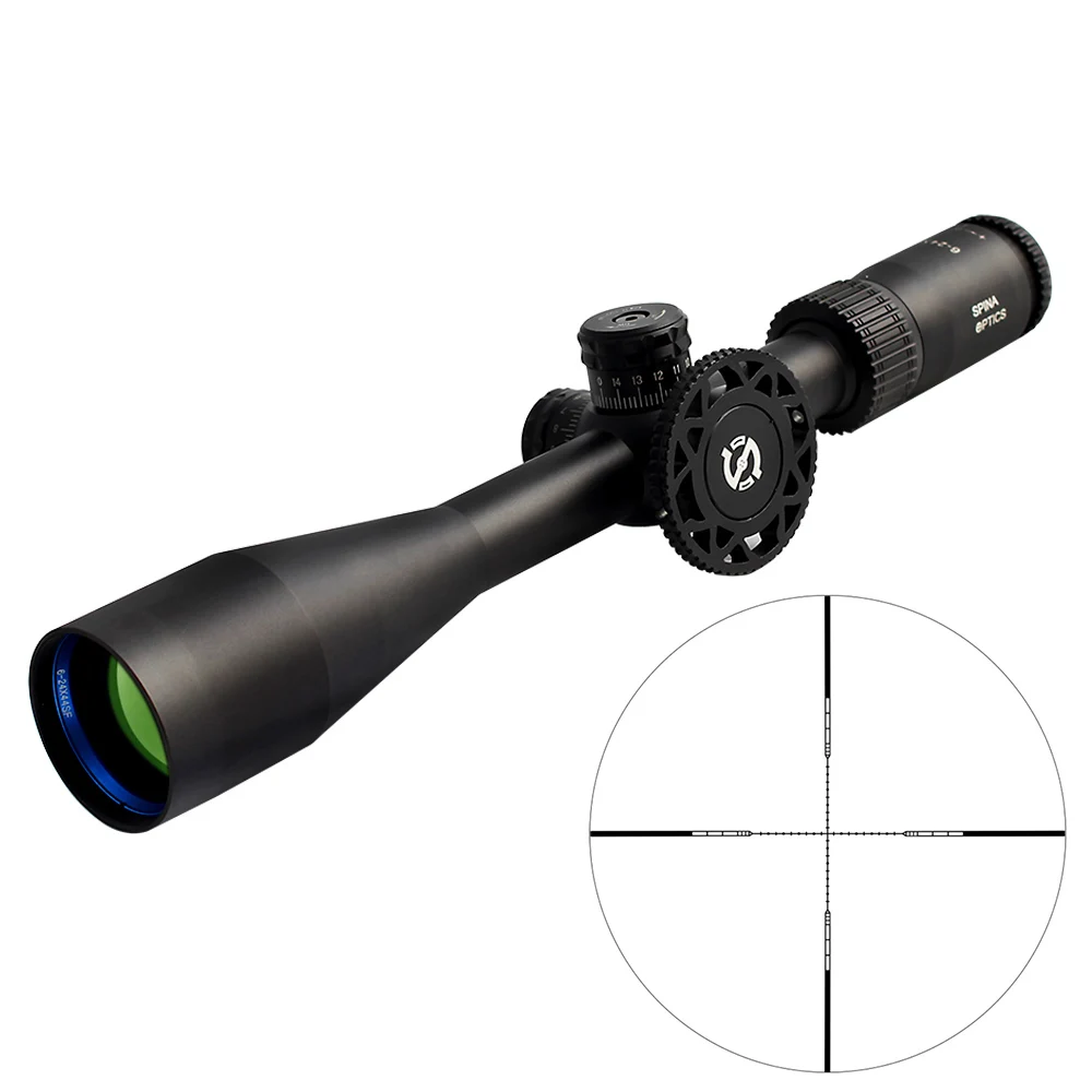 
SPINA OPTICS 6-24x44 SF HKW MIL Side Focus Tactical telescopic sight Long Range riflescope For PCP Air Gun 