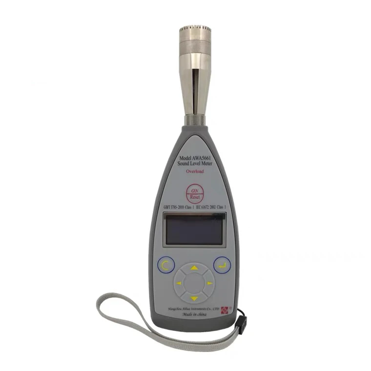 17-132 dBA Low noise measurement noise  sound level meter AWA5661-1B type Class 1 sonometro