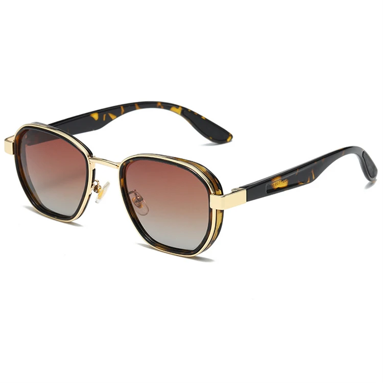 New fashionable sunglasses for women with a high-end polygonal feel, personalized polarized sunglasses with UV protection
