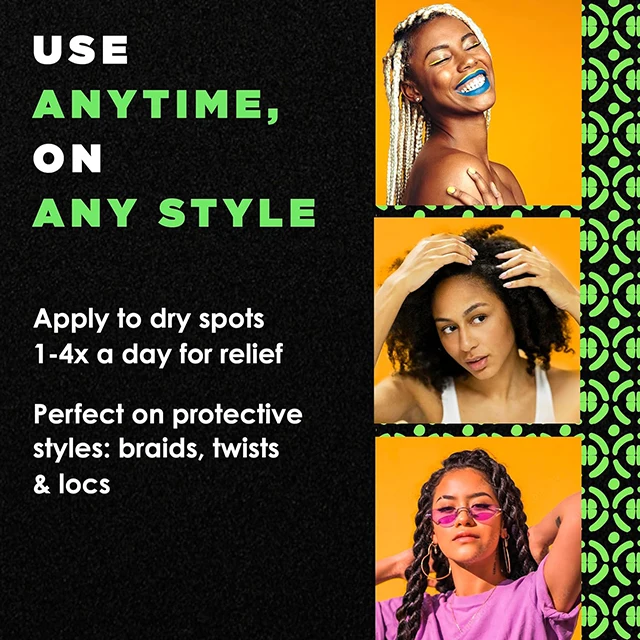 Dandruff treatment scalp care essence protective scalp dryness and itching treatment zinc pyrithione, cooling mint, sulfate free