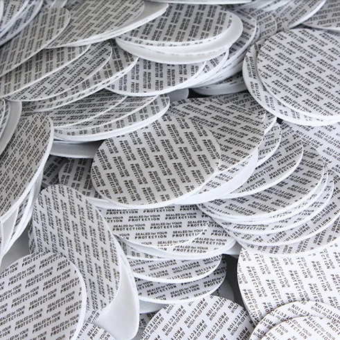 PE Plastic Pressure Sensitive Seal Liners Sealing Gasket for Bottle and Jar