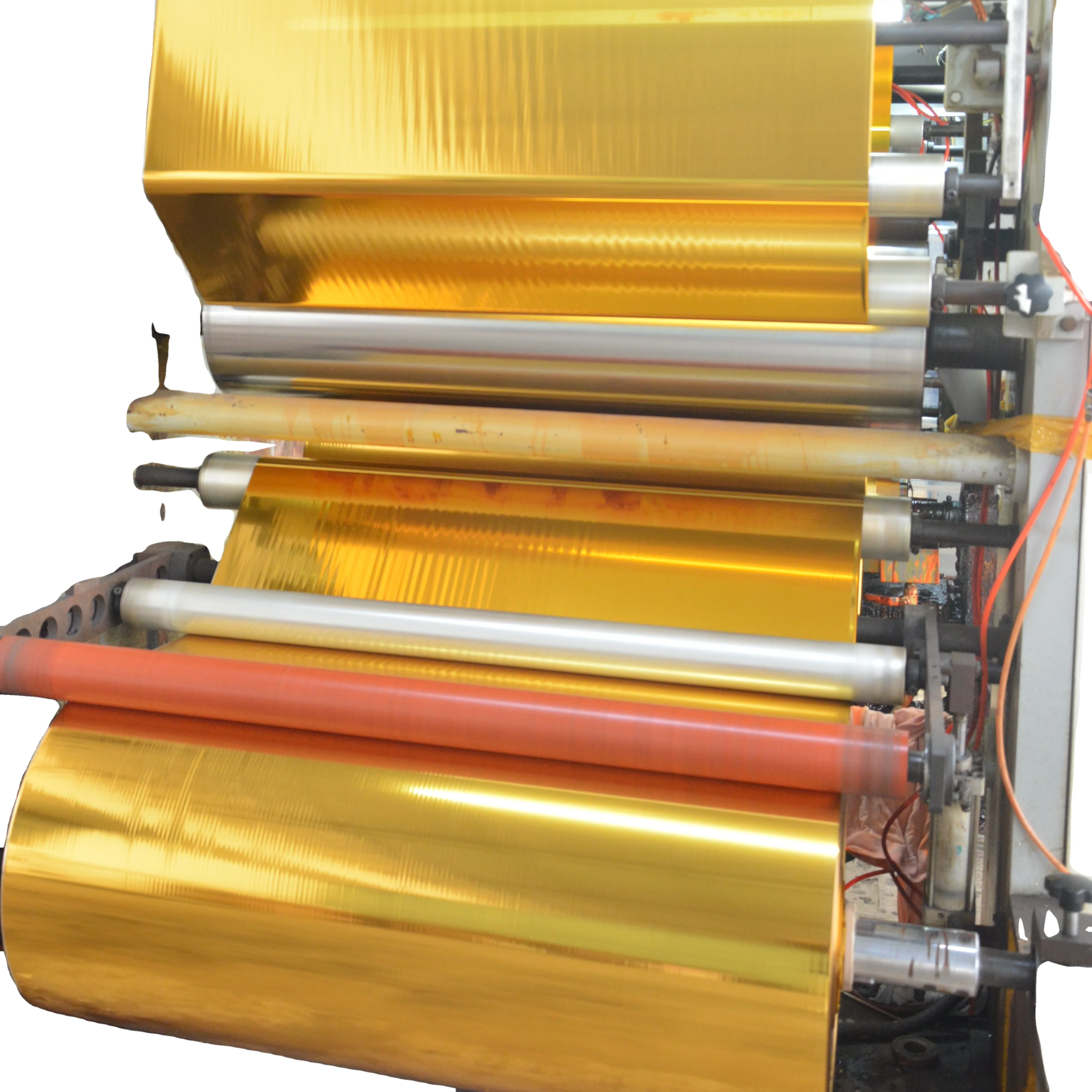 AMC Metallic FILM 802 KR Gold Flat Metallic Yarn film manufacturer