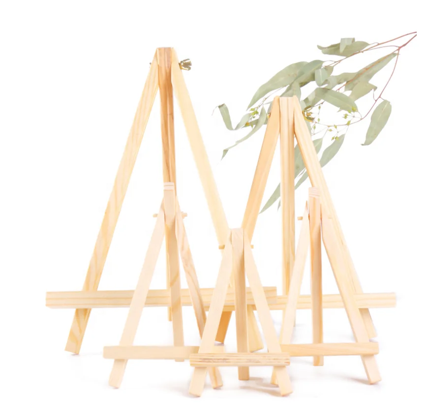 High Quality Art Painting Stand Easel Artist Painting Set Small Mini Canvas Boards Set for kids