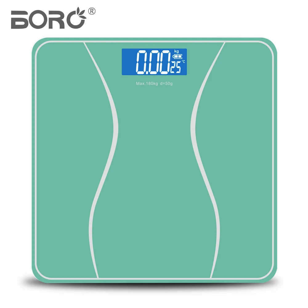BL*1603 Aboard hot selling bathroom scale cheap price smart digital LCD display scale good quality 180Kg 396Lb Weighing