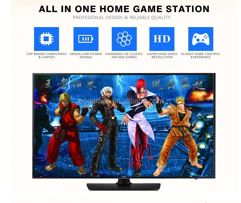 Pandorabox 4 Family Fighting Game Arcade Joystick Game Console Kits