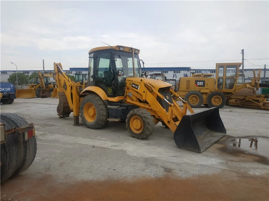 Good Running Condition used Jcb 3cx backhoe loader in stock