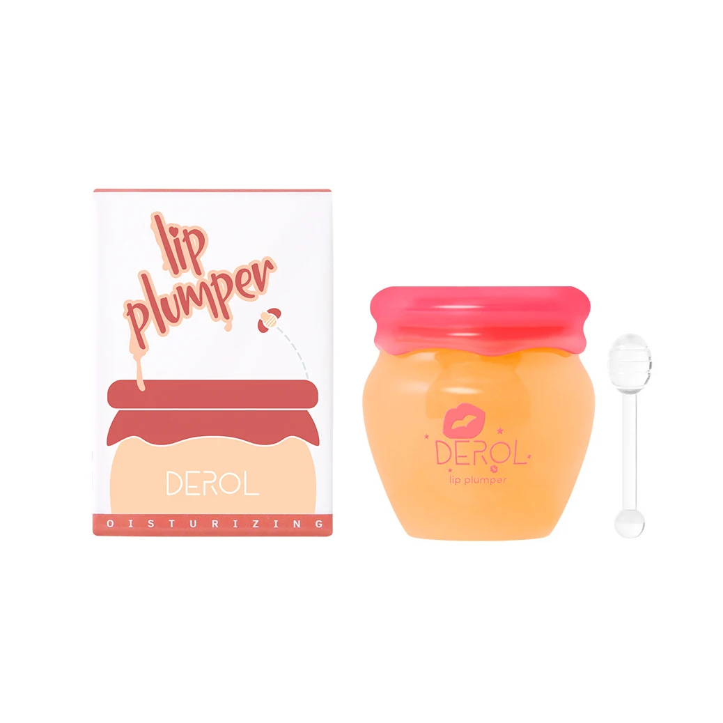 DEROL Sweet Talk Moisturizing Bee Lip Balm Reduce Lip Fine Line Lip Plump Enhancer