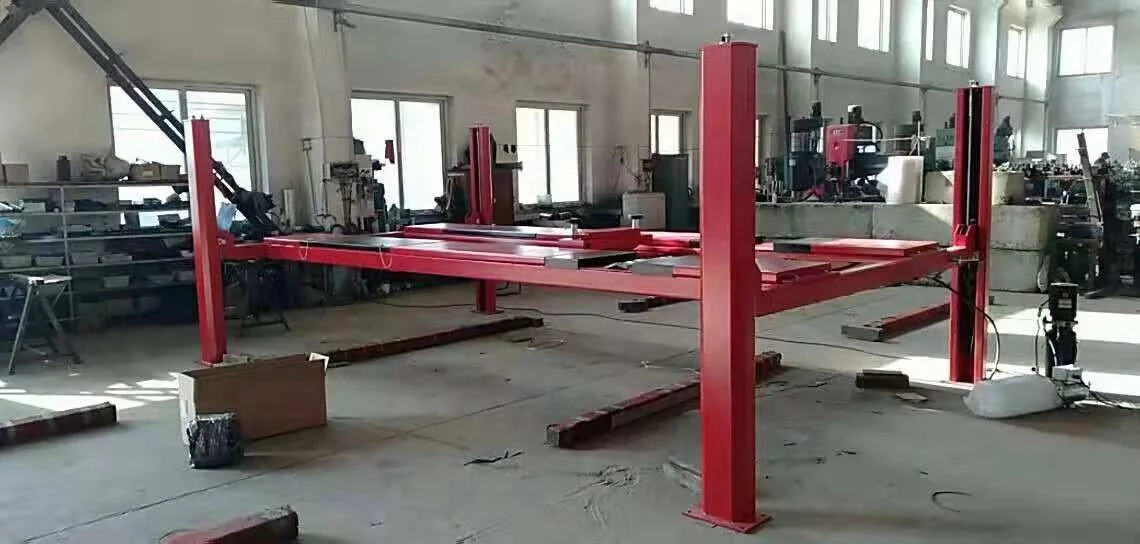 Четырехстоечный подъемник фабрики Yingkou 4 0 тонн автомобильный на