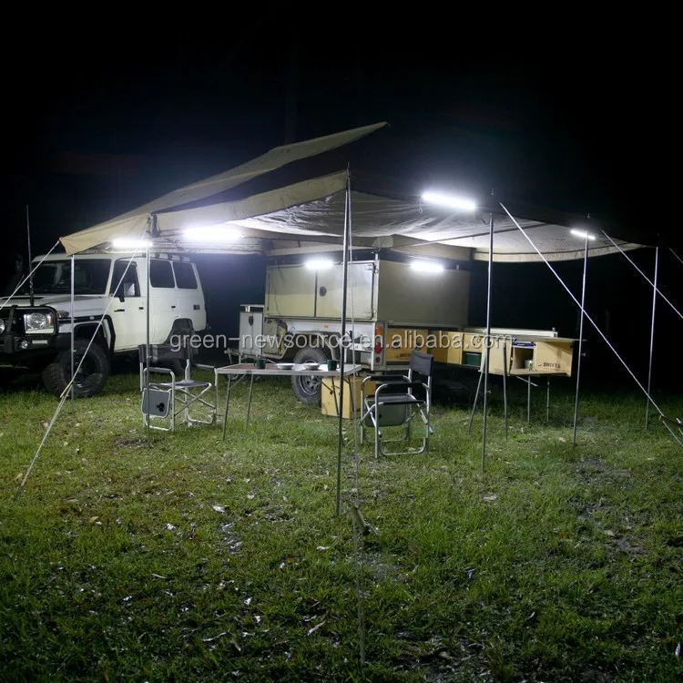GNS 50 cm LED 12V WATERPROOF Light Bars Kit for Boat/Caravan/Camping Ready KIT with 12V Vehicle Cigarette Lighter Power Adapter