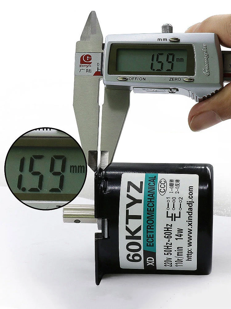 Premium Quality 14W AC Synchronous Motor with Gear Reduction for Low-Speed and Quiet Operation in Small Appliances and DIY Proje