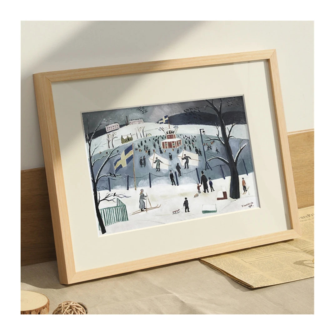 Wholesale Customized Good Quality Solid Wood Creative Herbarium Specimen Frame Photo Frame