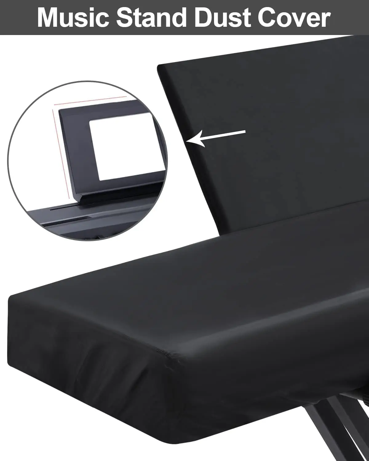 Water Proof Stretchy Digital Piano Keyboard Dust Drum Cover Full Cover Elastic Lock Dustproof Piano Protector Cover