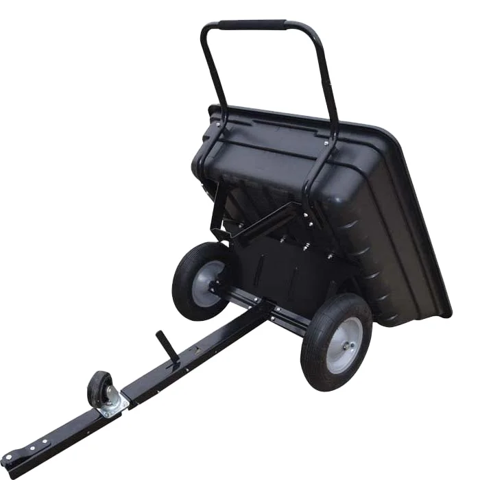 Small Garden Lawn Mower Compact Tractor Tipper Tipping ATV Trailer