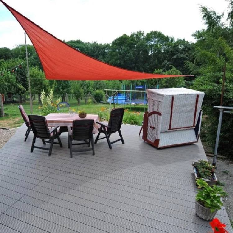 High Quality outdoor artificial wood flooring easy install terrace wpc decking